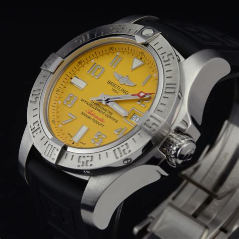 breitling avenger 2 seawolf reviews|breitling avenger ii seawolf yellow.